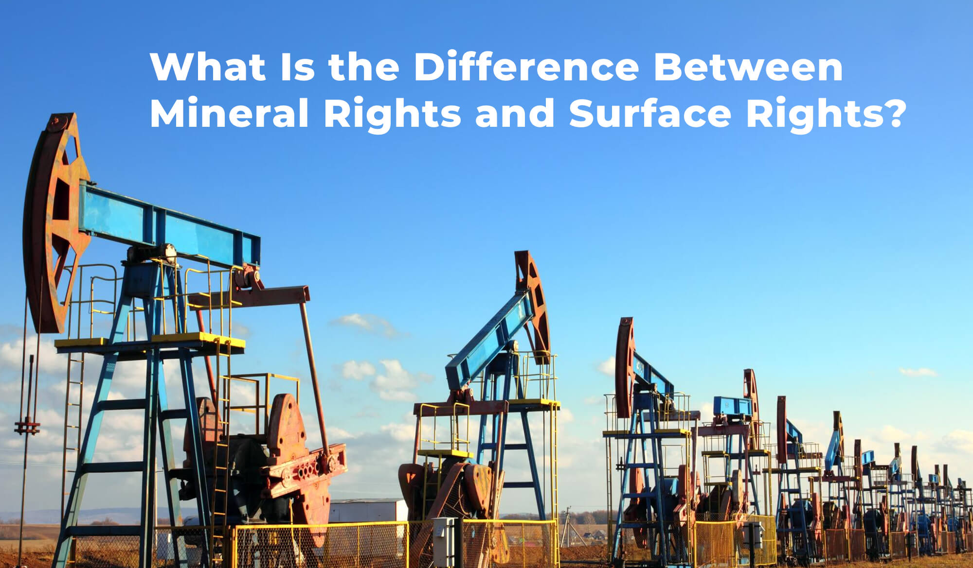 Surface Rights Types of Mineral Rights & Royalty Interests | Allegiance Oil & Gas